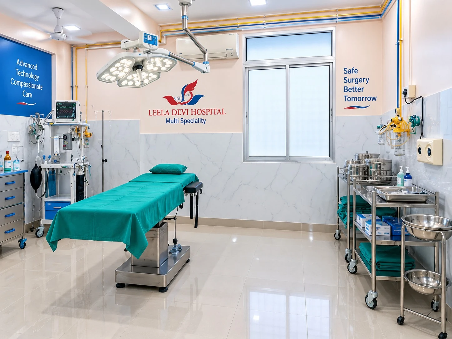 Inside Our Surgical Care Space at Leela Devi Hospital